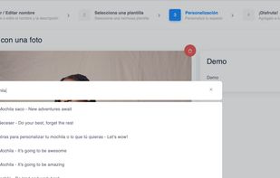 Browse and tag your products.