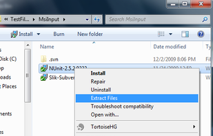 lessmsi screenshot 1