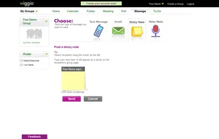 Wiggio Test Drive Demo