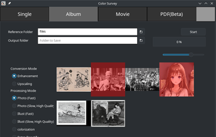 Select multiple images at the same time