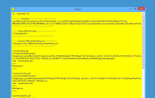 editor of keystarter 1.0