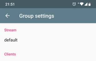 Snapcast screenshot 2