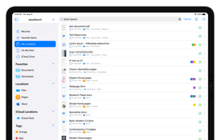 Find Content in Different Storage Locations