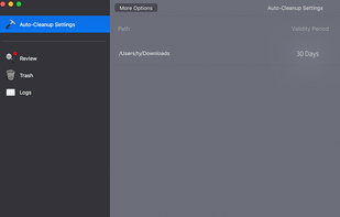 AutoCleanFolder screenshot 1