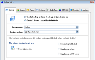 Z-DBackup screenshot 1