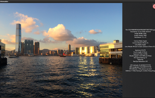 Beautiful images viewer with support for EXIF data.