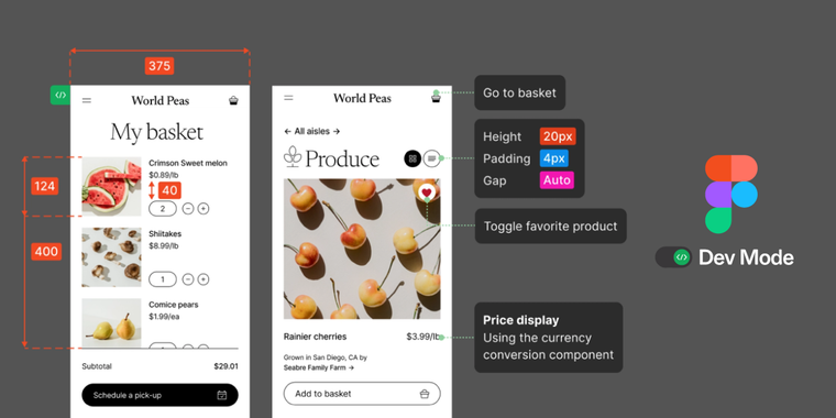 Figma's Dev Mode is finally out of beta, bringing annotations, measurement tools, and more image