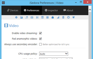 iSedora Media Server screenshot 1