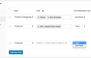 WooCommerce Memberships screenshot 3
