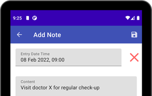Medic Log screenshot 2