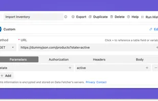 Data Fetcher screenshot 1