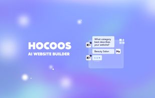 Hocoos AI Website Builder screenshot 1