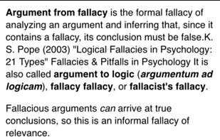 Fallacies of Logic screenshot 2