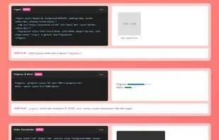 HTML5 Component Library - Example Component