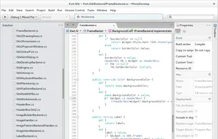 MonoDevelop screenshot 2