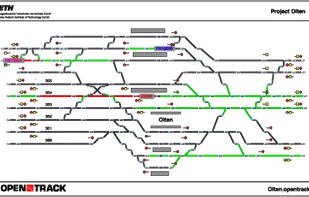 OpenTrack Railway Simulation screenshot 1