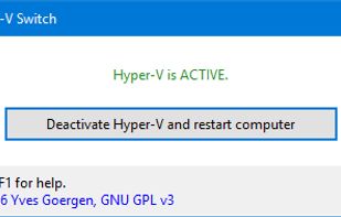Hyper-V Switch screenshot 1