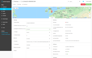Detailed device overview section