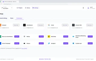 BeeFree.io screenshot 2