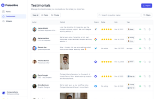 PraiseHive screenshot 1