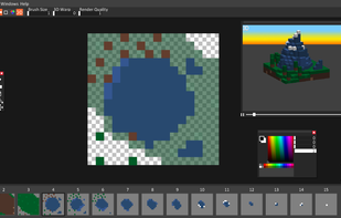 VoxEdit screenshot 1