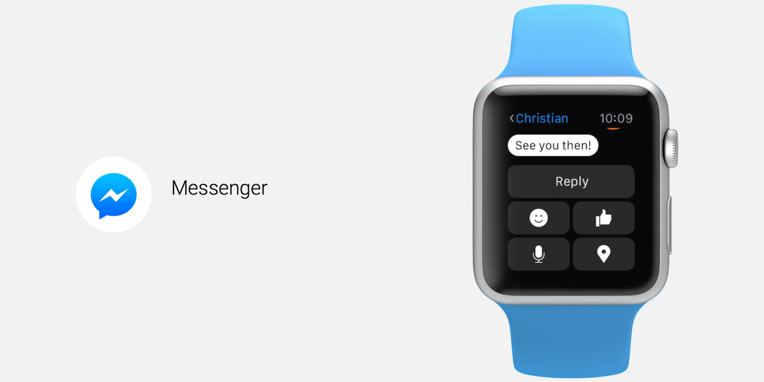 Apple watch messaging online apps