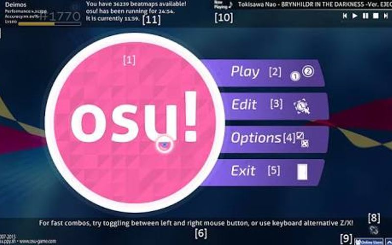 stepmania - On music games like Osu! (mania), why are the inputs