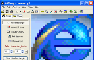 MWSnap screenshot 1