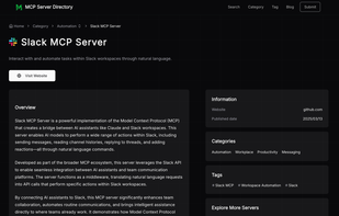 MCP Server Directory Demo