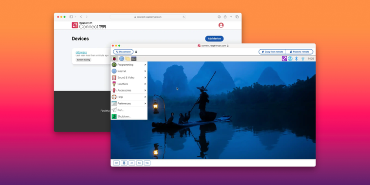 Raspberry Pi now has an official remote access tool named Raspberry Pi Connect
