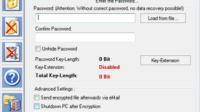 Password for Encryption