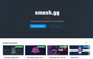 Top of homepage