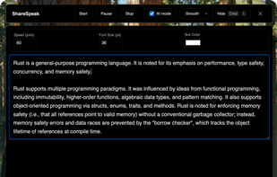 ShareSpeak screenshot 1