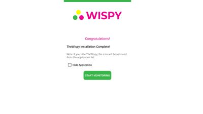 TheWiSpy app icon hide screen