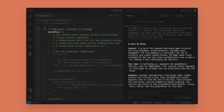 Claude’s learning mode is now available to all users with new coding styles image