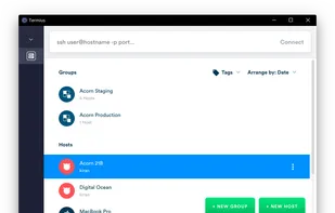 Termius screenshot 1