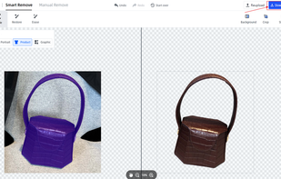 Step 3 : Finally click the “Download” icon to freely download the transparent or white background image without any hassles.