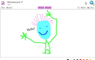 Whiteboard app