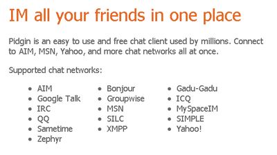 All your friends in one place