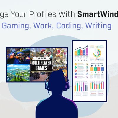 SmartWindows supports unlimited profiles. It helps increase productivity by creating multiple profiles. Each profile remembers the desktop apps, their window size, and display position on the screen.