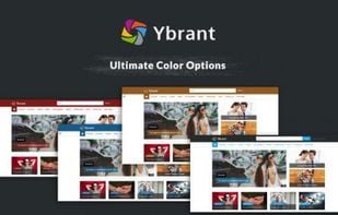 Ybrant WordPress Theme screenshot 1