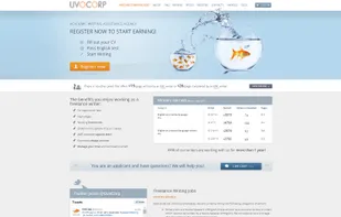 UvoCorp.com screenshot 1