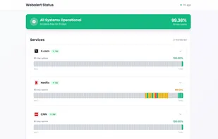 Webalert screenshot 2