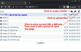 webd screenshot 1