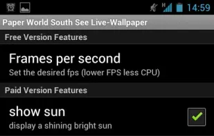 Paper Ocean Live Wallpaper screenshot 2
