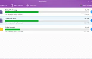 Permadelete screenshot 3