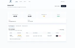 Client Detail - Retainers