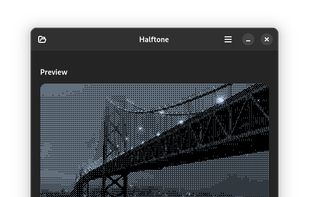 Halftone screenshot 1