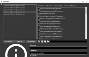 Koinonein Torrent Editor screenshot 1