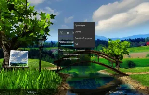 Parallax Nature Summer Day 3D Gyro Wallpaper screenshot 1